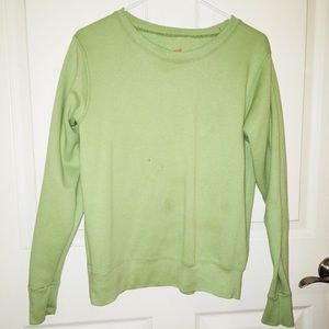 Green Crew Neck